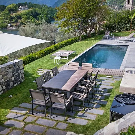 Michela-belvedere Sleeps 12 Pool Air Con Wifi Mezzegra